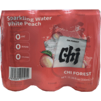 White Peach Sparkling Water (6 x 330ml)