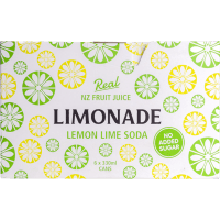 Limonade Lemon Lime Soda Cans (6 x 330ml)