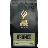 Bronco Fair Trade Organic Beans Coffee (200g)