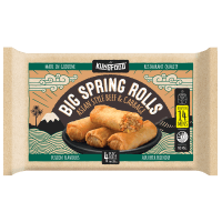 Asian Style Beef & Cabbage Big Spring Rolls (4pk)