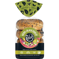 Herb & Black Garlic Bagels (4pk)
