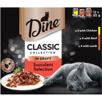 Classic Collection Succelent Selection In Gravy Cat Food (12 X 85g)