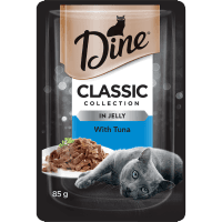 Classic Collection Tuna Chunks In Jelly Wet Cat Food (85g)