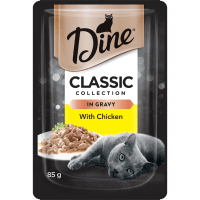 Classic Collection Chicken Chunks In Gravy Wet Cat Food (85g)