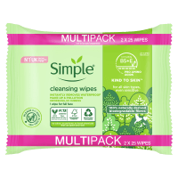 Kind To Skin Biodegradable Cleansing Wipes (50pk)
