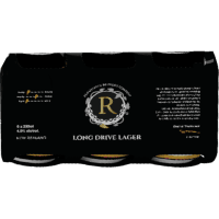 Long Drive Lager Cans (6 x 330ml)