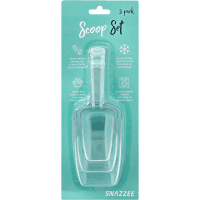 Plastic Scoop Set (3pk)