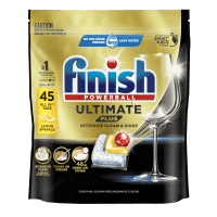 Ultimate Plus All-In-1 Lemon Dishwasher Tablets (45pk)