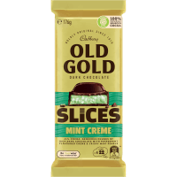 Mint Creme Slices Chocolate Block (170g)