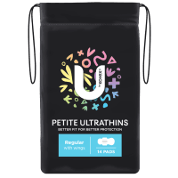 Ultrathins Petite Regular Pads With Wings (14pk)