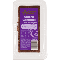 Salted Caramel Choc Brownie Gluten Free Bar Slice (1pk)