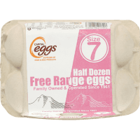 Free Range Size 7 Eggs (6pk)