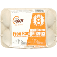 Free Range Size 8 Eggs (6pk)