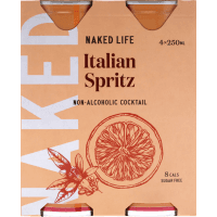 Italian Spritz Non-Alcoholic Cocktail (4 x 250ml)