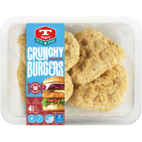 Free Range Crunchy Chicken Burgers (4pk)