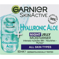 Skin Active Hyaluronic Aloe Night Jelly Moisturiser (50ml)
