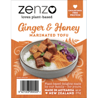 Ginger & Honey Marinated Tofu (375g)