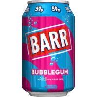 Bubblegum Carbonated Beverages (330ml)