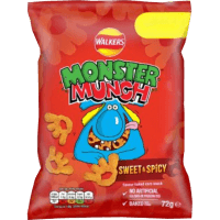 Monster Munch Sweet & Spicy Chips (72g)