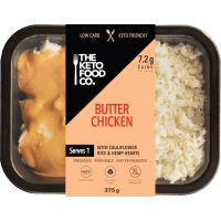 Butter Chicken With Cauliflower Rice & Hemp Hearts (375g)