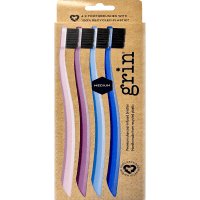 Adults Recycled Medium Toothbrush (4pk)