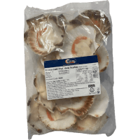 Half Shell King Scallops 5/11 (1kg)