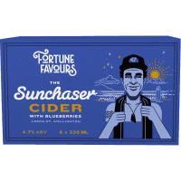 The Sunchaser Cider With Blueberries (6 x 330ml)