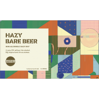Hazy Bare Beer Non-Alcoholic Hazy IPA (6 x 330ml)