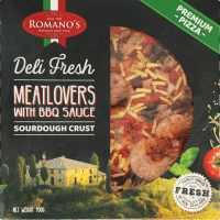 Deli Fresh Meatlovers With BBQ Sauce Premium Pizza (400g)