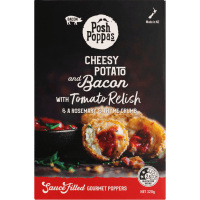 Cheesy Potato & Bacon With Tomato Relish (320G)