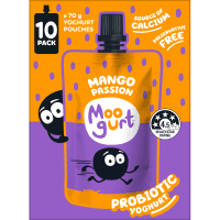 Mango Passion Probiotic Yoghurt Pouch (10 x 70g)