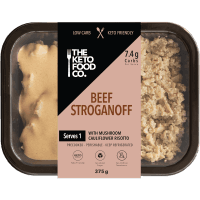 Beef Stroganoff With Mushroom Cauliflower Risotto (375g)