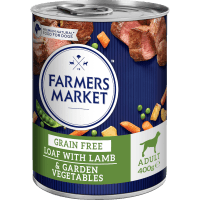 Grain Free Lamb Loaf with Garden Vegetables Adult Wet Dog Food (400G)