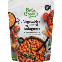 Vegetable & Lentil Bolognese Nourishing Bowl (300g)
