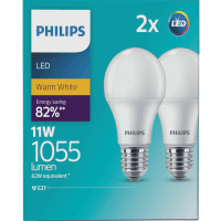 LED Warm White 11W 1055 Lumen Screw Bulb (2pk)
