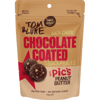Pic's Peanut Butter Chocolate Coated Snackaballs (133g)