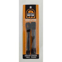 Dress Shoe Laces Black 70cm (2pk)