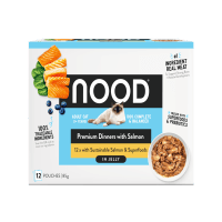 Sustainable Salmon & Superfoods In Jelly Adult Wet Cat Food (12 x 85g)