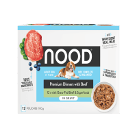 Grass-Fed Beef & Superfoods In Gravy Adult Wet Dog Food (12 x 100g)