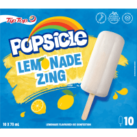 Popsicle Lemonade Ice Block (10 x 73ml)