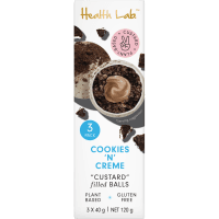 Cookies 'n' Creme custard Filled Balls (3 x 40g)