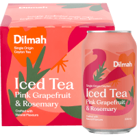 Pink Grapefruit & Rosemary Iced Tea Cans (4 x 330ml)