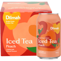 Peach Iced Tea Cans (4 x 330ml)