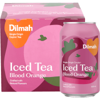 Blood Orange Iced Tea Cans (4 x 330ml)