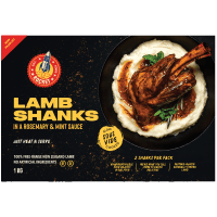 Lamb Shanks In Rosemary & Mint Sauce (1kg)