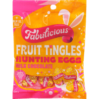 Fruit Tingles Milk Chocolate Hunting Eggs (120g)