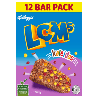 LCM's Kaleidos Rice Bubble Bars (12 x 20g)