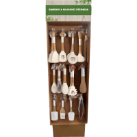 Seasonal Bamboo & Silicone Cooking Utensils Selection (1pk)