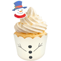 Oh What Fun Seasonal Festive Cup Cake Set (1pk)