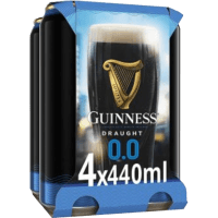 Draught 0.0% Non-alcoholic Beer (4 x 440ml)